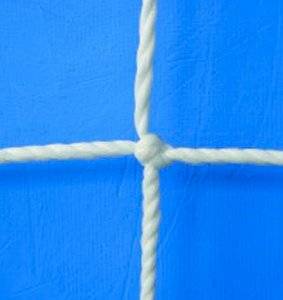 Plase porti fotbal 7.32x2.44x1.70x1.70m, nailon, grosime fir Ø5mm