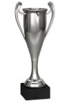 Cupa plastic argint