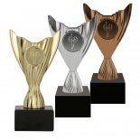 Cupa plastic aur-argint-bronz 9038