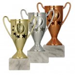 Cupa plastic aur-argint-bronz 9039
